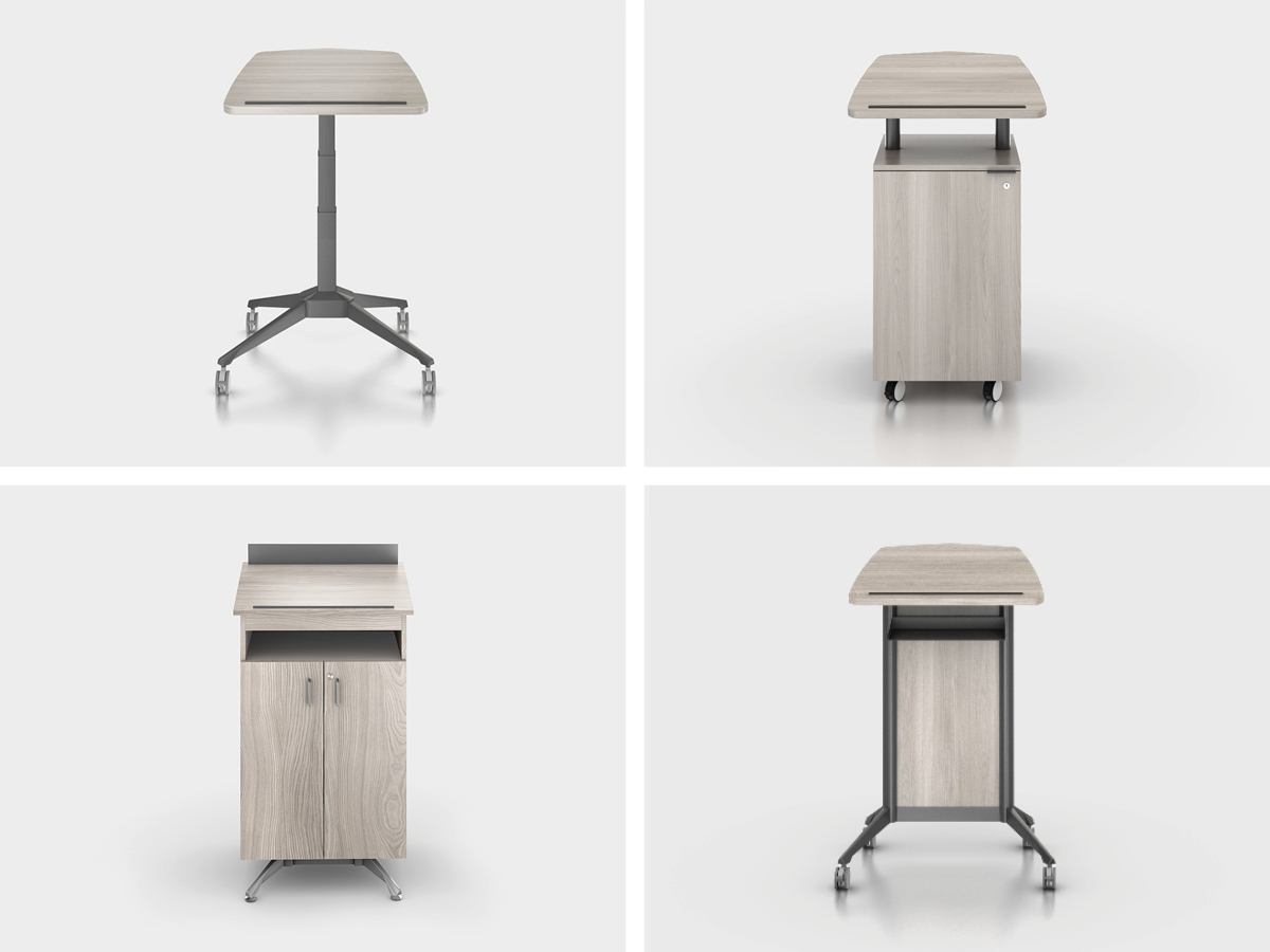 Zori Lecterns & Teacher Desks | Enwork